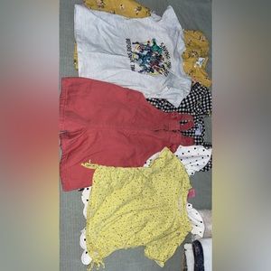 Girl bundle 4T&5T shoes 10c crocs are size 1